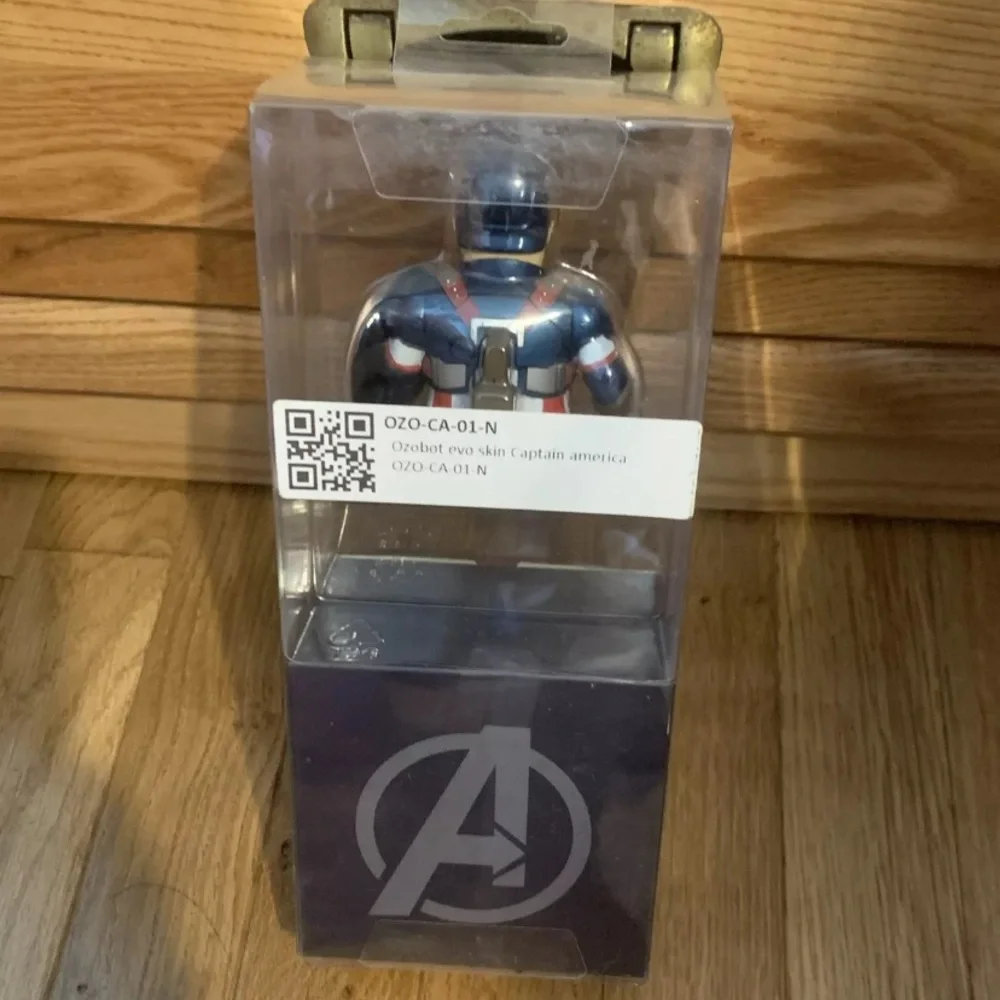 New ozobot Limited Edition Captain America Action Skin Marvel Avengers Evo STEM